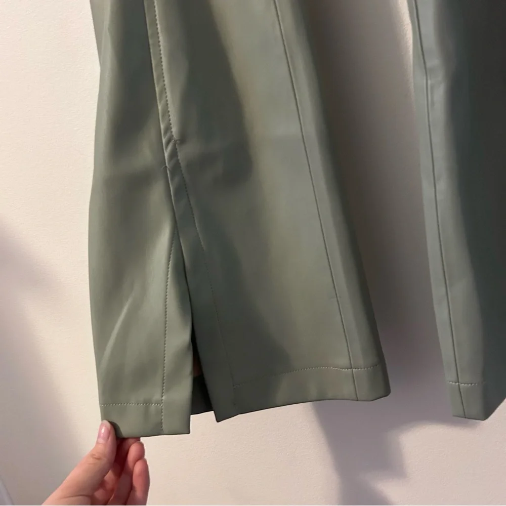 HP⭐️ We The Free Faux Leather Mint Green Pants - Picture 5 of 11